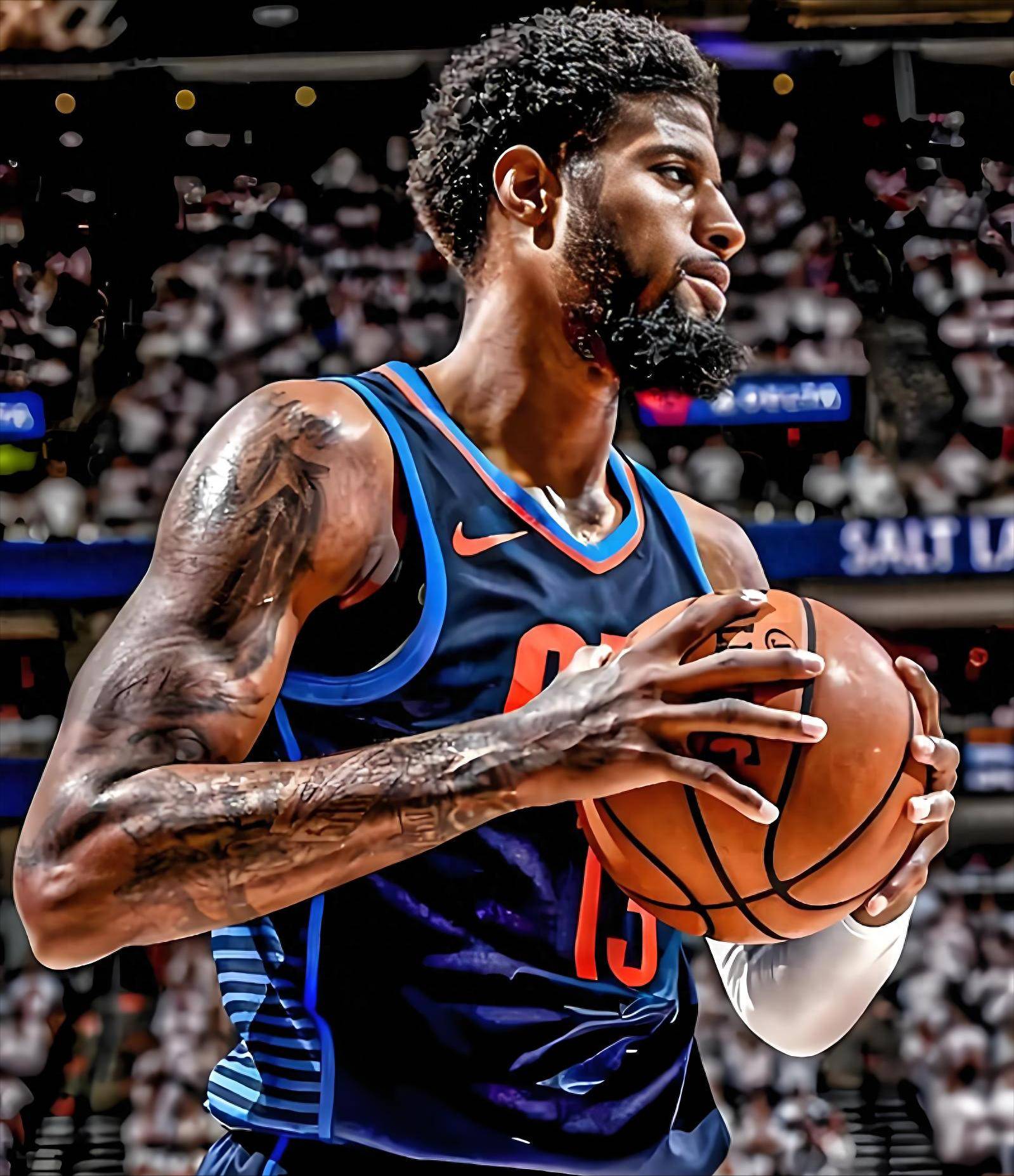 雄鹿碾压猛龙，乔治一己之力扛起全队