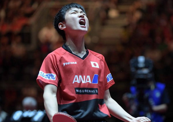 日本乒乓球队轻取英国乒乓球队，水谷隼绝境逆转的简单介绍